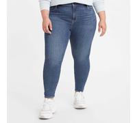 Levi's Womens Levis 720 Plus High Rise Super Skinny Jeans in Denim - Blue - Size 20 Regular