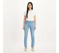 Levi's Womens Levis 724 High Rise Straight Rio Fate Jeans in Denim Blue Elastane - Size 34W/32L