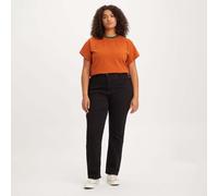 Plus 724 High Rise Straight Jeans Black Sheep