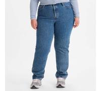 Levi's Womens Levis Plus 501 Original Fit Jeans in Denim - Blue Cotton - Size 16 Regular