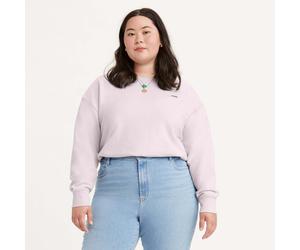 Levi's Womens Levis Plus Crew Neck Sweatshirt in Mauve - Purple - Size UK 18-20