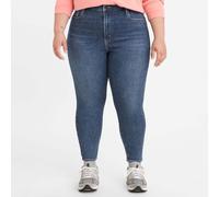 Levi's Womens Levis Plus Mile High Super Skinny Jeans in Denim - Blue - Size 14 Regular