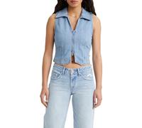 Levi's Women's Lilou Denim Vest Top, Blushing Don 4, L