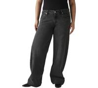 Levis Women's Wish Me Luck Low Rise Loose Fit Wide Leg Jeans 32 L30 Black