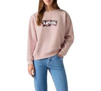 Levi's Women's Everyday Sweatshirt - Zephyr - Pink, Red, Size M, Women Red
