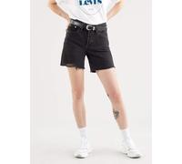Levi's Womens Lunar Black 501 Mid Thigh Short