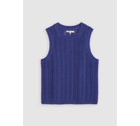 Levi's Womens Mazarine Blue Sunrise Crochet Tank Top
