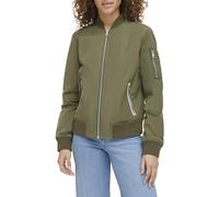 Levi's Women's Melanie Newport Bomber Jacket (Regular & Plus Size) Transitional, Army Green, 3X