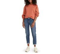 Levi's Women's Mid Rise Boyfriend Jeans, Lapis Gem, 28W / 27L