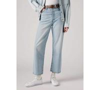 Levi's Womens Middle Road Ribcage Straight Ankle Jean