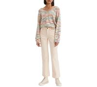 Levi's Women's Middy Ankle Boot Shorts, White Smoke, 23W / 27L