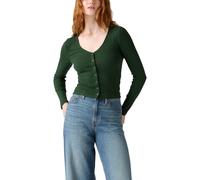 Levi's Women's Muse Long Sleeve Tee Mountain View Greens S