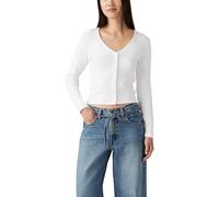Levi's Women's Muse Long-Sleeve Tee White + White M