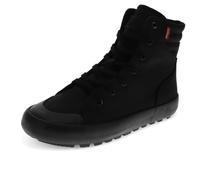 Levi's Womens Olivia II CT CVS Casual Lace Up Hightop Sneaker Shoe, Black Monochrome, 5 UK