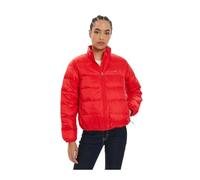 Levi's Women's Packable Puffer Chase Jacket, Flame Scarlet, L
