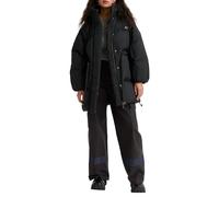 Levi's Women's Pillow Bubble Mid Jacket, Caviar, M