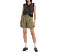 Levi's Women's Pleated Trouser Short Blacks