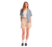 LEVIS Women's Pleated Trouser Short Neutrals Pleated Trouser Short Neutrals, Safari,