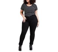 Levi's Women's Plus Size 311 Shaping Skinny Jeans, Soft Black, 14 S