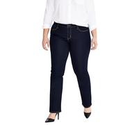 Levi's Women's Plus Size 314 Shaping Straight Jeans, Dark Indigo - Flat Finish, 22 M