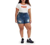 Levi's Women's Plus Size 501® High Rise Shorts Denim Shorts, Broken Midnight Plus, 22W