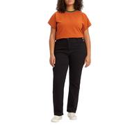 Levi´s ® Plus 714 High Rise Straight Jeans Black 22 / M Woman