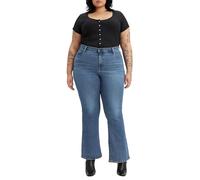 Levi's Women's Plus Size 726 High Rise Flare Jeans, Blue Wave Mid Plus, 16 S