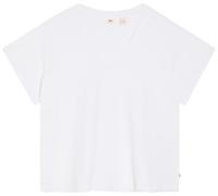 Levi's Women's Plus Size Boxy V Neck Tee T-Shirt, White +, 3XL
