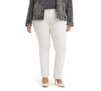 Levi's Women's Plus-Size Classic Straight Jeans Simply White 36 US 18 R