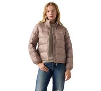Levi's Women's Polly Packable Dwn Jckt Jacket, Taupe Gray, S