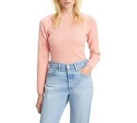 Levi's Women's Crew Rib Sweater Sweatshirt, Farallon X, S