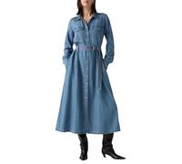 Levi's Women's Quincey LS Maxi Dress Casual Dress, Bright Mid Stone, XL