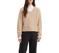 Levi's Women's Rae Sweater, Macadamia, L