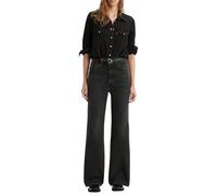 Levi's Women's Ribcage Bells Jeans, On The Town No Crack, 30W x 30L