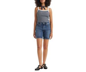 Levi's Women's Ribcage Bermuda Shorts, Bringing The Basic, 27W