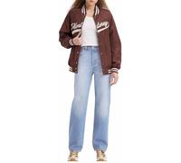 Levi's Women's Ribcage Full Length Jeans, Samba Tango Light, 27W / 32L