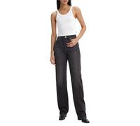 Levi's Women's Ribcage Full Length Jeans, Static Noise Overload, 24W / 32L