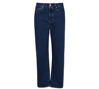 Levi's Women's Ribcage Straight Ankle, Dark Mineral, 25W / 29L