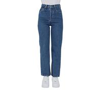 Levi's Women's Ribcage Straight Ankle, Jazz Pop, 28W / 27L