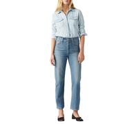 Levi's Women's Ribcage Straight Ankle Jeans, Cool Invite, 29W x 31L