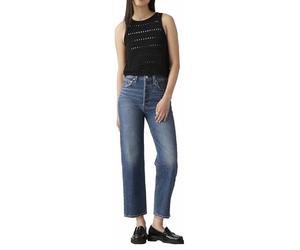 Levi's Women's Ribcage Straight Ankle Jeans, My Honor No Dx, 24W x 27L