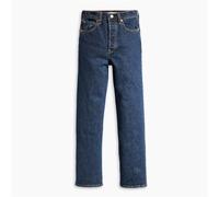 Levi's Women's Ribcage Straight Ankle, Salsa Dark Stone, 24W / 29L