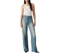 Levi's Women's Ribcage Wide Leg Jeans, Tint Story, 28W x 32L