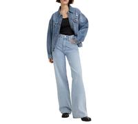 Levi's Women's Ribcage Wide Leg Jeans, Far and Wide, 27W x 32L