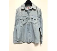 Levis women's shirt denim shirt ICONIC WESTERN FEMALE, blue, XS