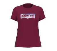 Levi's Womens Ssnl Bw Galaxy Fill Beet Red The Perfect T-Shirt