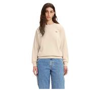 LEVIS Women's Standard Crew Neutrals, Pearled Ivory, XXS