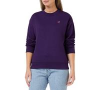 Levi's Women's Standard Crew Sweatshirt, Blackberry Cordial, XXS