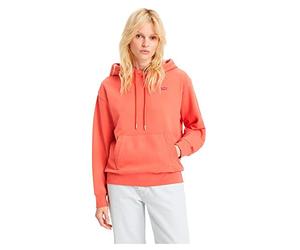 Levi's Women's Standard Sweatshirt Hoodie, Burnt Sienna, XXS