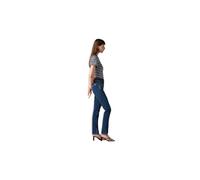 Levi's Women's Tailored 724 Straight Jeans Dark Woods Blue 32 32